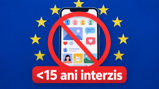 UE pregateste limitarea varstei pentru retele sociale la 15 ani